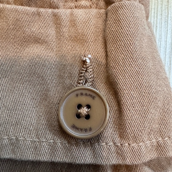 Frame Denim Relaxed Fit Utility Pants in Washed Latte, size 26 - Picture 14 of 16